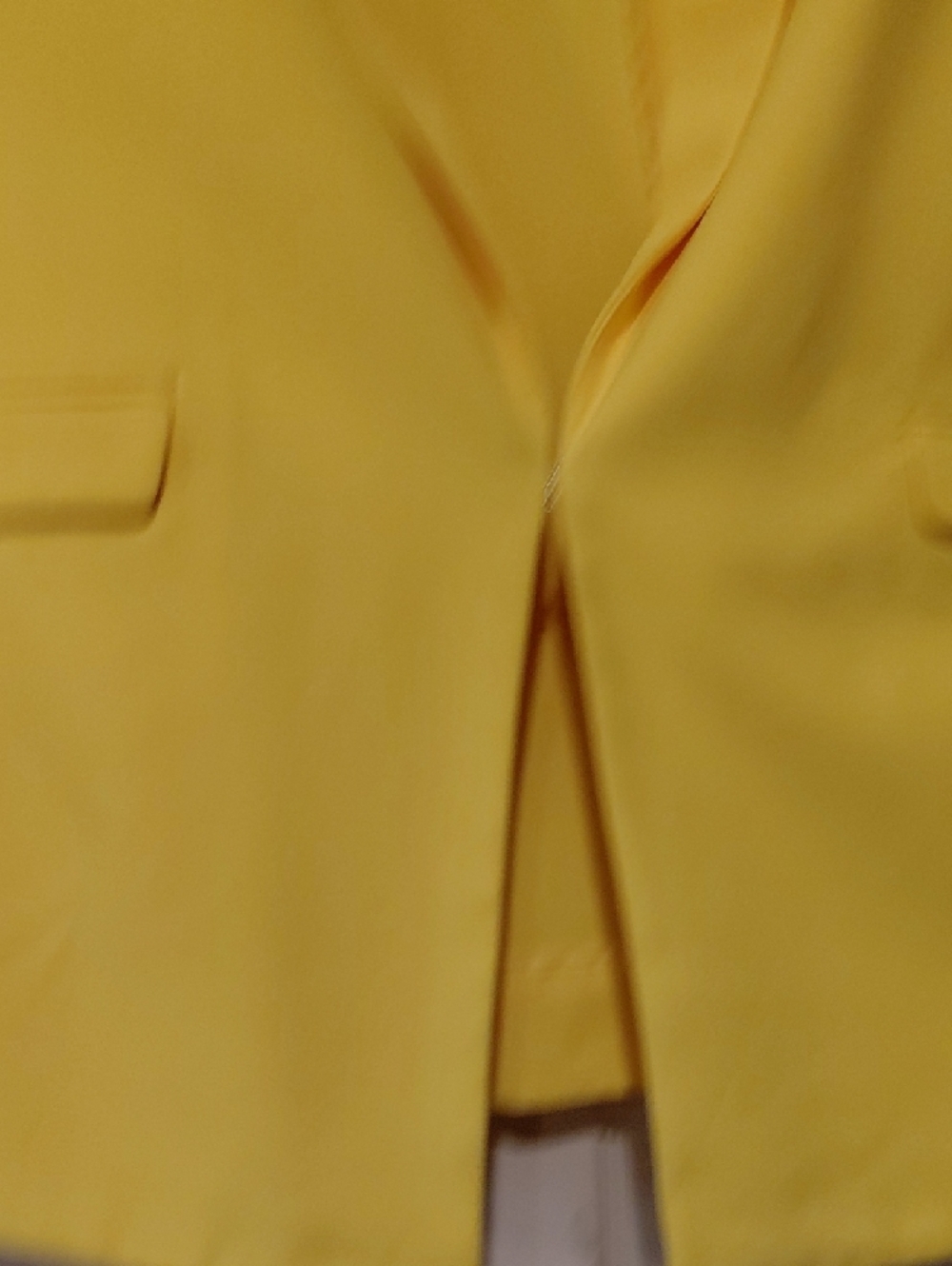 INC International Concepts Sunny Yellow Women's Blazer Size Large New With Tags - Picture 6 of 10